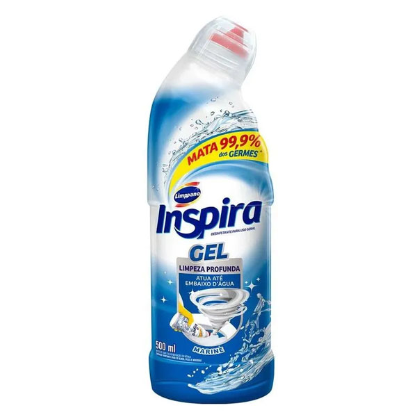 Desinfetante Sanitário Inspira Marine Gel 500ml